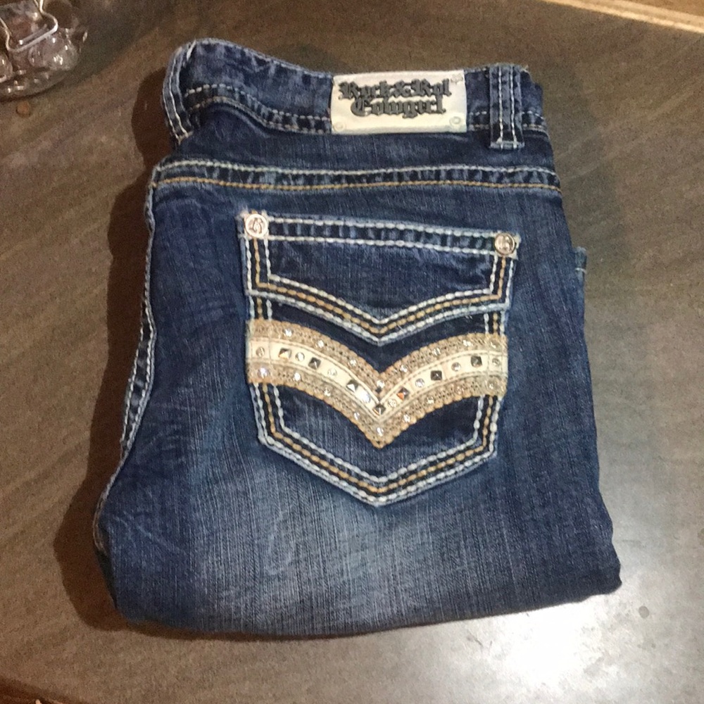 Rock and roll cowgirl jeans